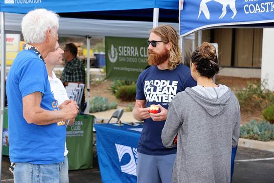 Solar Advocates at Surfrider Foundation Event