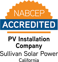 Sullivan Solar Power NABCEP Accreditation Seal