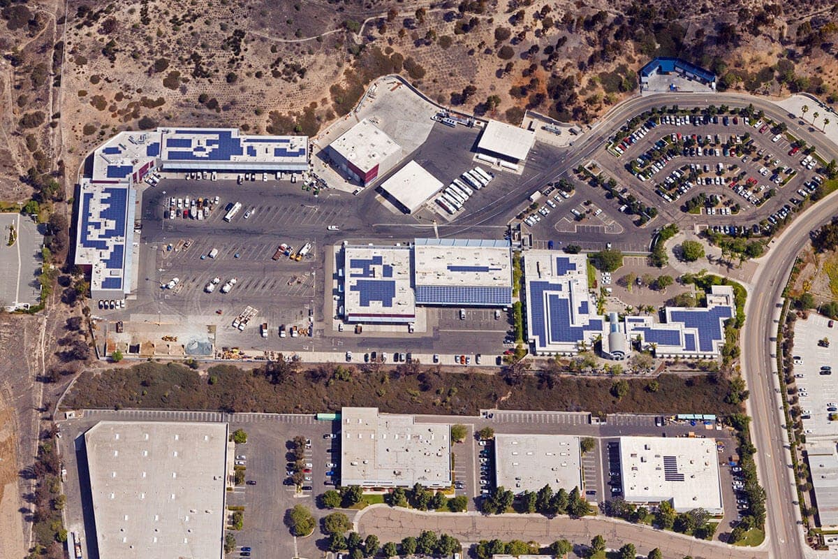 Photo of City of Chula Vista solar panel installation in Chula Vista