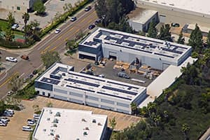 Photo of El Cajon SunPower solar panel installation by Sullivan Solar Power at Thunderbird Products