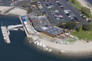 Photo of  SDSU Mission Bay Aquatic Center solar panel installation in Vista