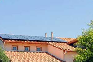 Photo of Lee solar panel installation in North Park Irvine