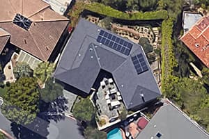 Photo of Laguna Beach SunPower SPR-X21-345-WHT solar panel installation by Sullivan Solar Power at the Soliman residence