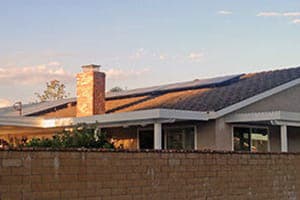 Photo of Whatley Sr. solar panel installation in El Cajon