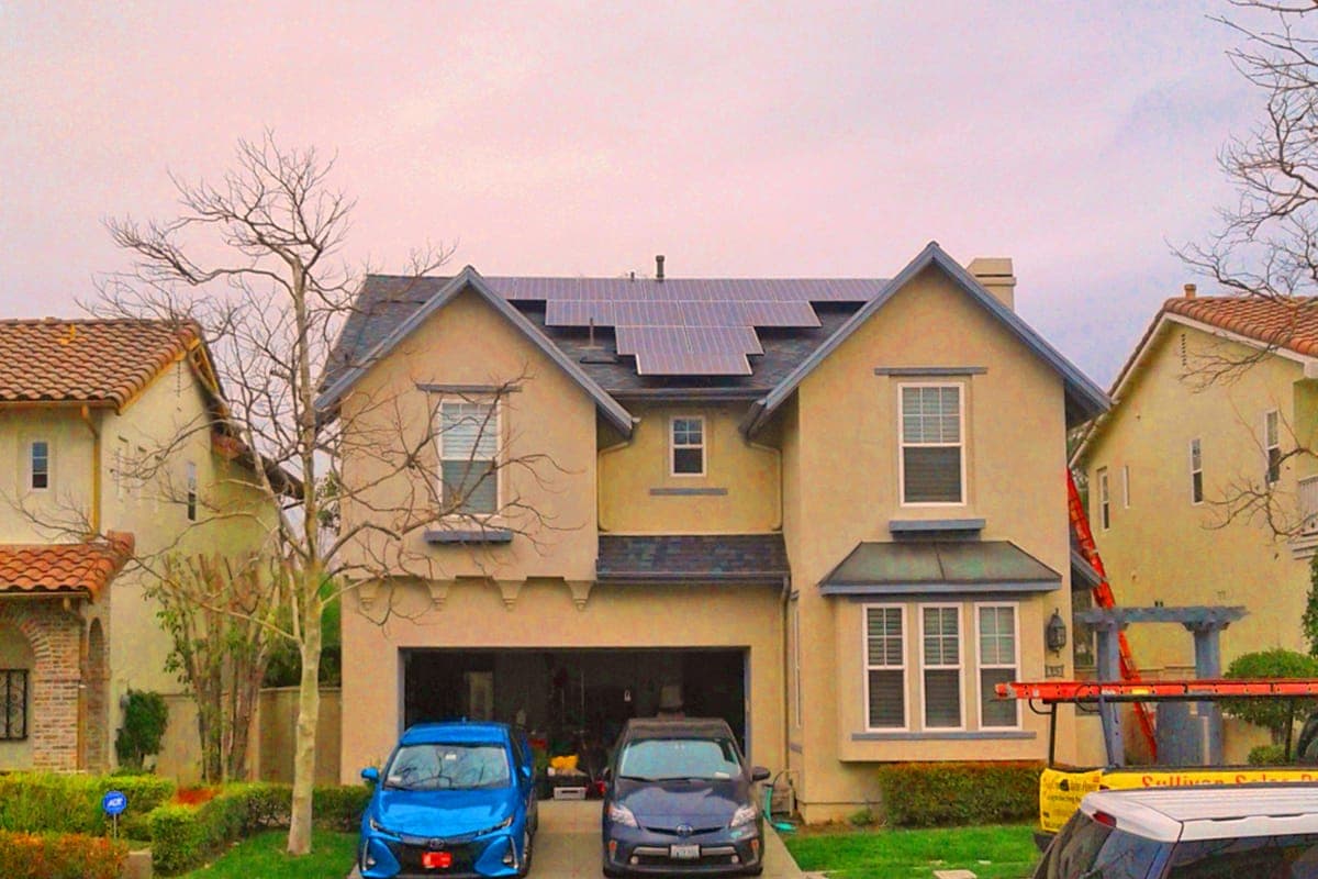 Photo of Ladera Ranch Panasonic solar panel installation at the McPhee residence