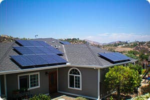 Place Holder Image of Schweiger residence showing roof top solar panels