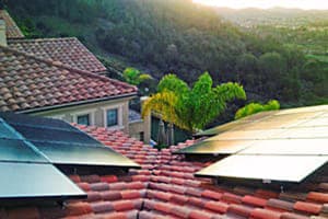 Photo of Caulfield solar panel installation in San Clemente