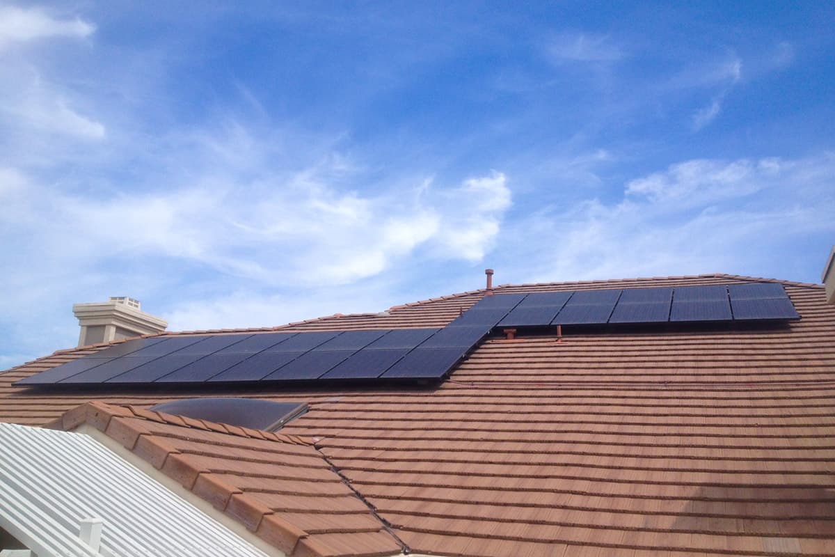 Photo of YORBA LINDA Aleo S_79U260 ulr solar panel installation by Sullivan Solar Power at the Walker  residence