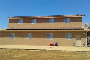 Photo of Murrieta LG solar panel installation at the Macy residence