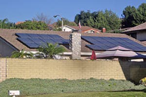 Photo of Elsasser solar panel installation in Diamond Bar