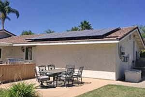 Photo of Densham solar panel installation in Menifee