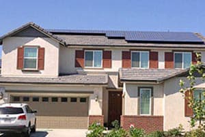 Photo of Ibarra solar panel installation in Fontana