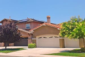 Photo of Temecula Panasonic solar panel installation at the Morgan residence