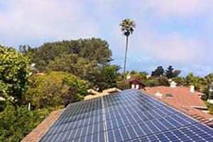 Photo of Glezer solar panel installation in Del Mar