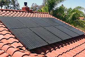 Photo of Trautner solar panel installation in Escondido