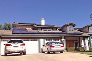 Photo of Williams solar panel installation in Escondido