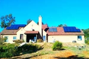 Photo of Pride solar panel installation in San Diego