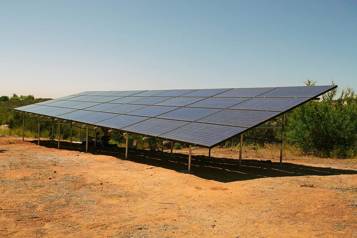 Photo of Jamul Sharp solar panel installation by Sullivan Solar Power at the Poling residence