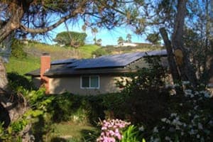 Photo of Welch solar panel installation in La Jolla