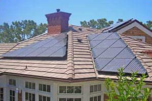 Photo of Hosey solar panel installation in San Diego