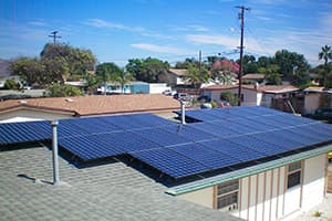 Photo of La Mesa SunPower SPR-327NE-WHT-D solar panel installation by Sullivan Solar Power at the Bolerjack residence