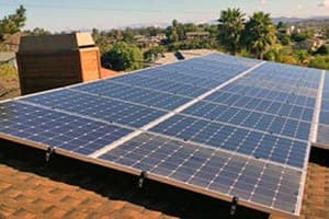 Photo of Lipska solar panel installation in Oceanside