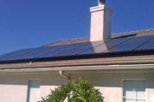 Photo of Blackburn solar panel installation in Oceanside