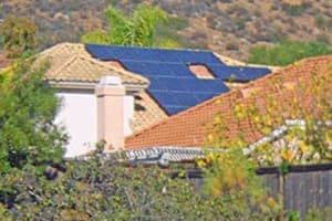 Photo of Stone solar panel installation in Poway