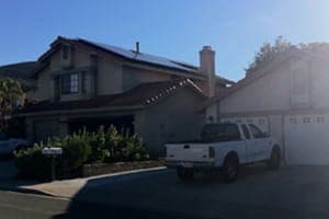 Photo of Platt solar panel installation in San Diego