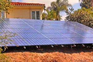 Photo of Heymann solar panel installation in Fairbanks Ranch