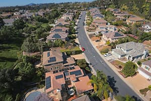 Photo of San Diego Sunpower  solar panel installation by Sullivan Solar Power at the Lutgendorf residence