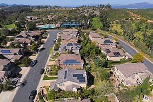 Photo of San Diego Sunpower solar panel installation by Sullivan Solar Power at the Powell residence