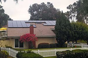 Photo of Polo solar panel installation in Solana Beach