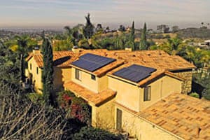 Photo of Nicpon solar panel installation in Vista